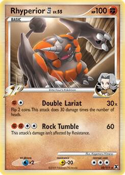 Rhyperior E4 - 32/111 (DPPt Rising Rivals) [Deck Exclusives] 032/111