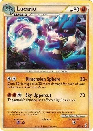 Lucario - 14/95 (Cracked Ice Holo) [Deck Exclusives] 014/095