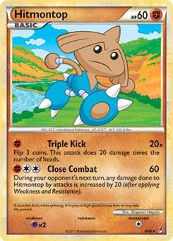 Hitmontop - 8/95 (Call of Legends) [Deck Exclusives] 008/095