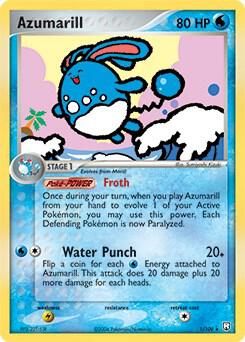 Azumarill - 1/109 (EX Team Rocket Returns) [Deck Exclusives] 001/109