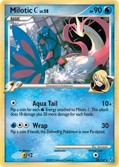 Milotic C - 35/147 (DPPt Supreme Victors) [Deck Exclusives] 035/147