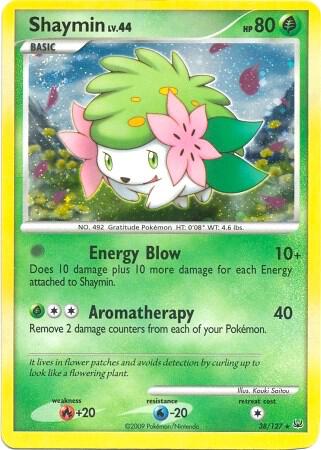 Shaymin - 38/127 (DPPt Platinum) [Deck Exclusives] 038/127