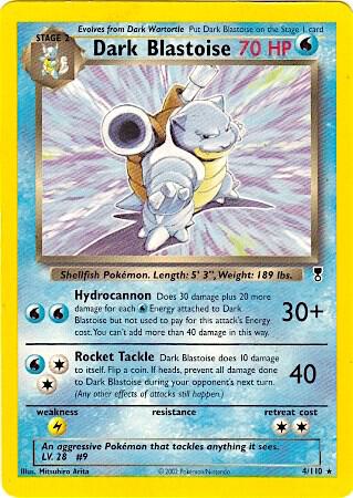 Dark Blastoise - 4/110 (WotC Legendary Collection) [Deck Exclusives] 004/110