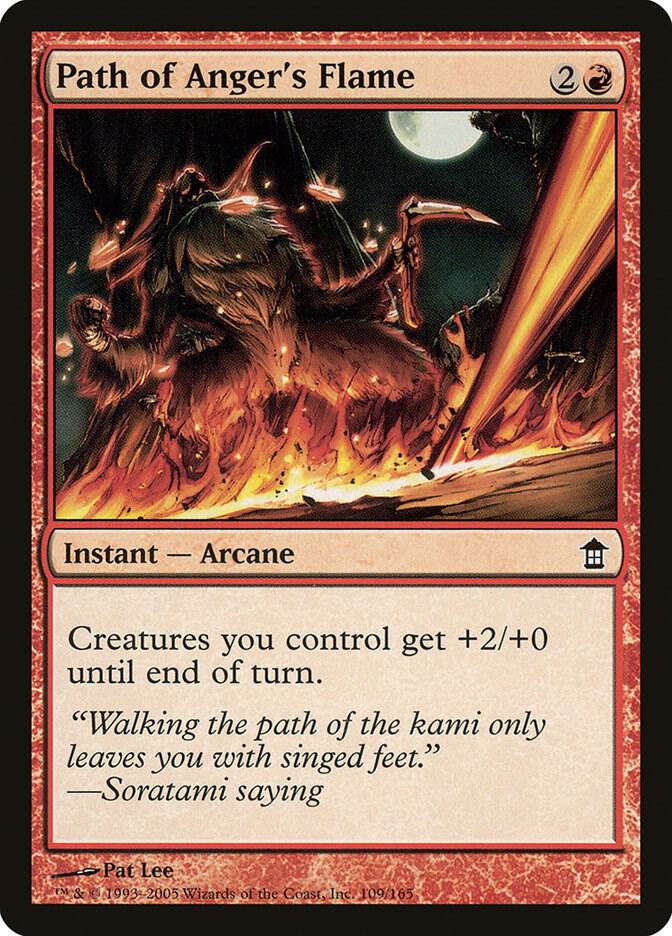 Path of Anger's Flame [Saviors of Kamigawa] 109