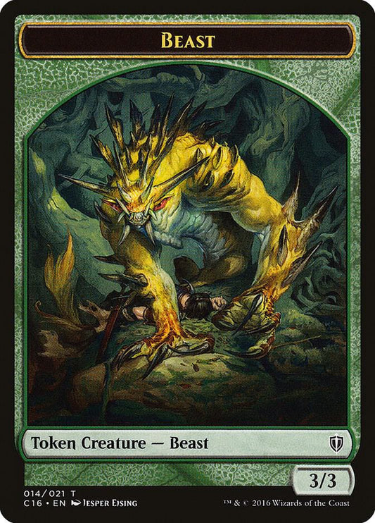 Beast // Ogre Double-Sided Token [Commander 2016] 14 // 13