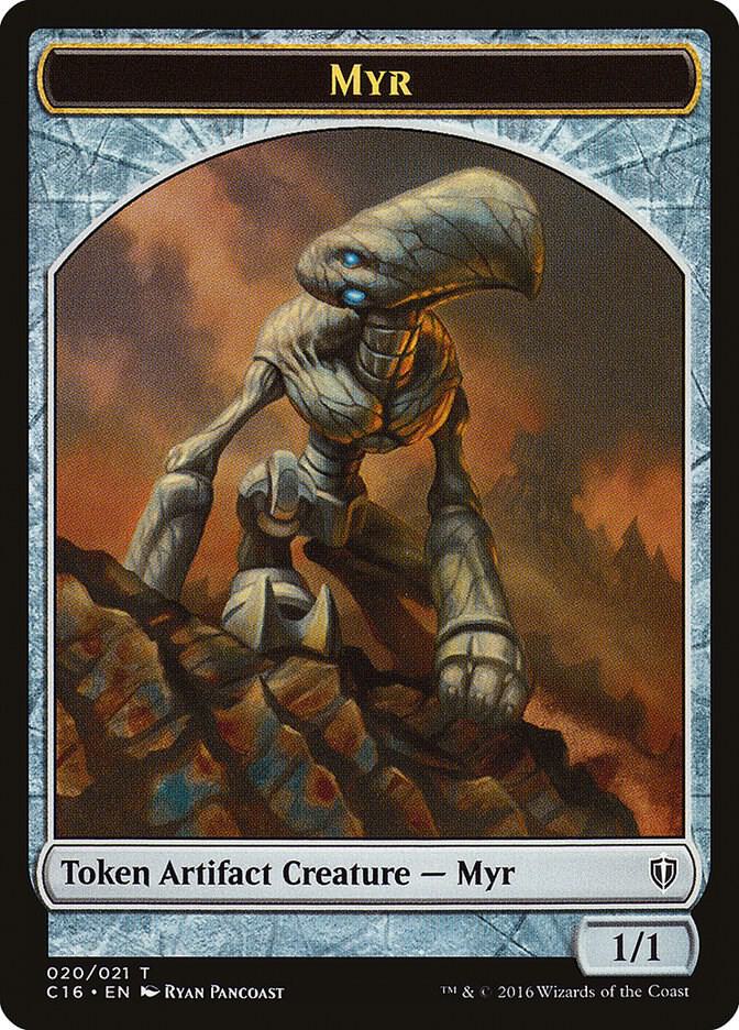 Myr // Bird (002) Double-Sided Token [Commander 2016] 20 // 2