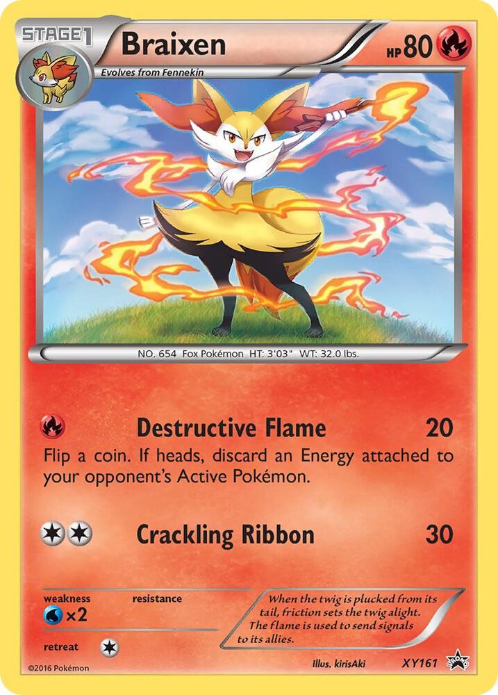Braixen - XY161 [XY Promos] XY161