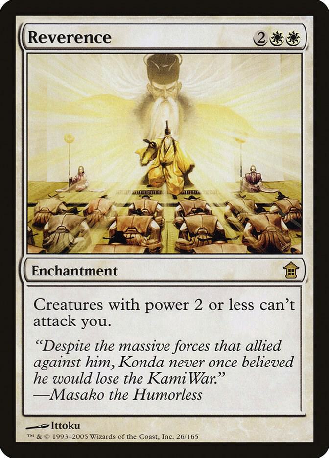 Reverence [Saviors of Kamigawa] 26