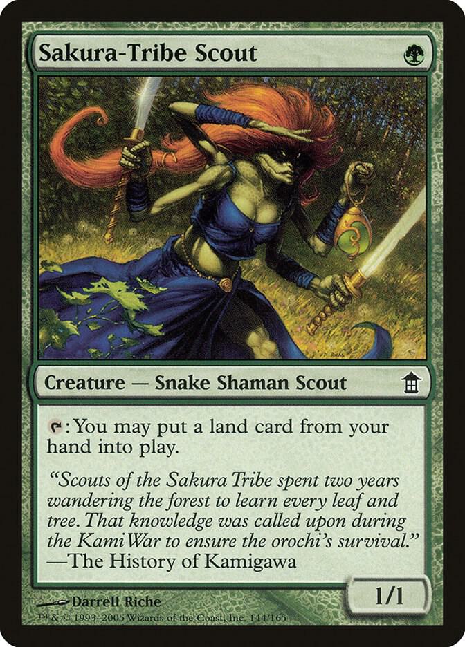 Sakura-Tribe Scout [Saviors of Kamigawa] 144