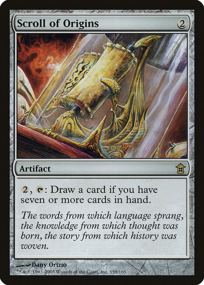 Scroll of Origins [Saviors of Kamigawa] 159
