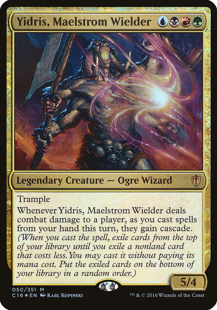 Yidris, Maelstrom Wielder (Commander 2016) [Oversize Cards] 50