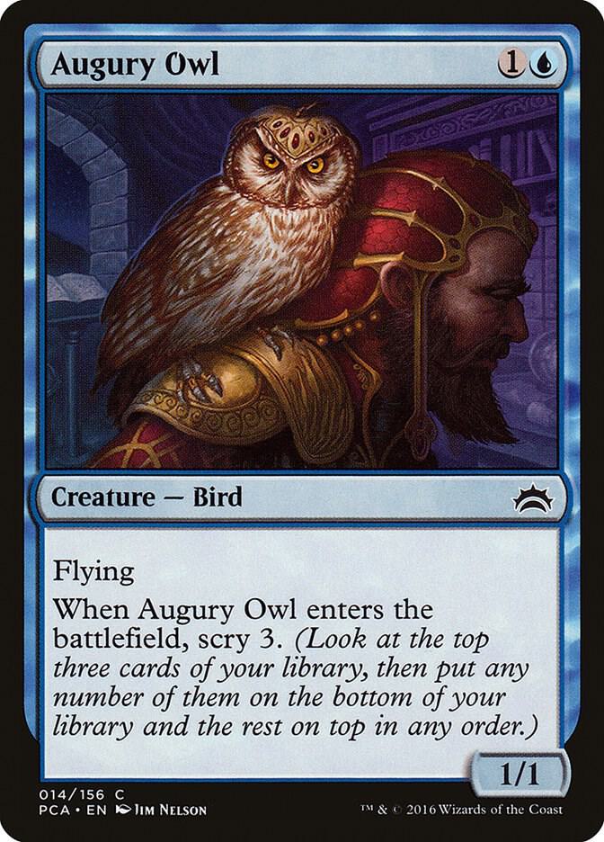 Augury Owl [Planechase Anthology] 14