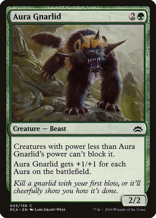 Aura Gnarlid [Planechase Anthology] 55
