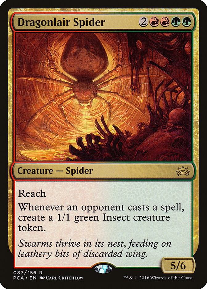 Dragonlair Spider [Planechase Anthology] 87