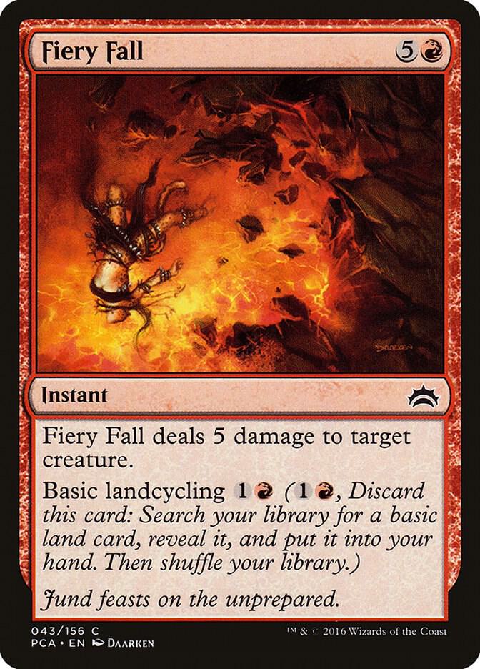 Fiery Fall [Planechase Anthology] 43