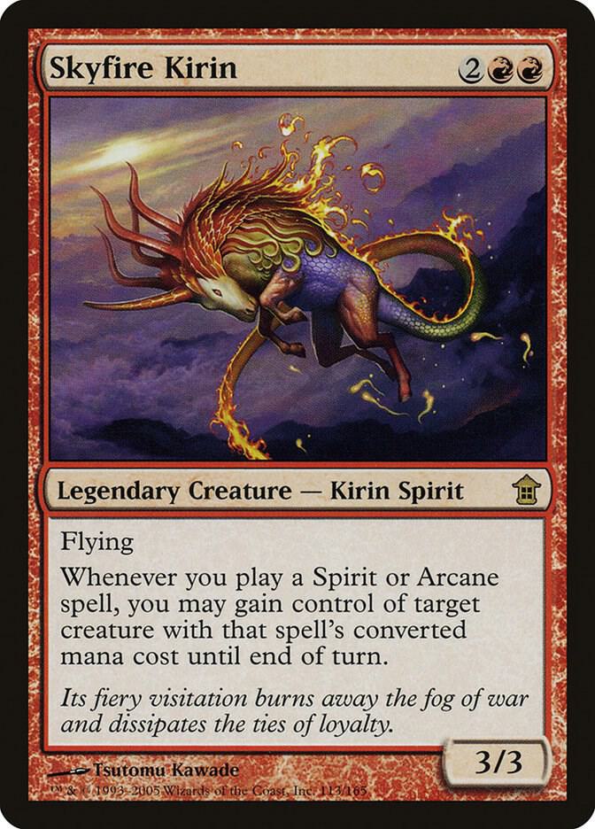 Skyfire Kirin [Saviors of Kamigawa] 113