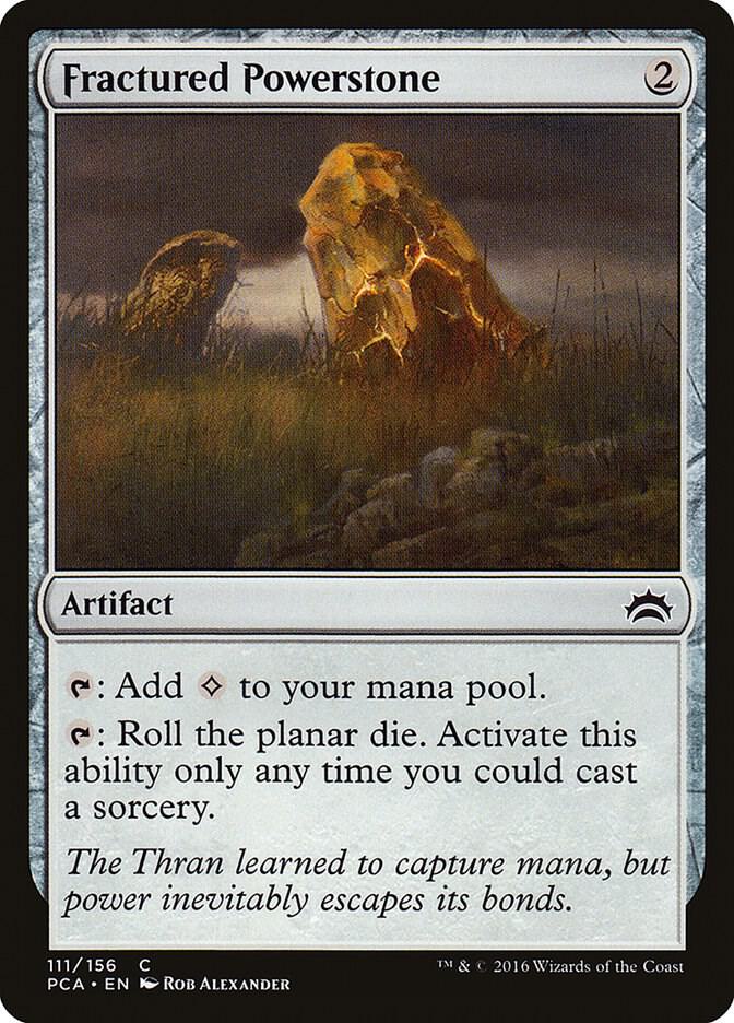 Fractured Powerstone [Planechase Anthology] 111