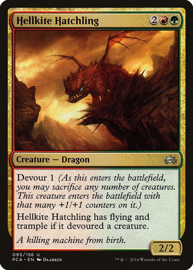 Hellkite Hatchling [Planechase Anthology] 95