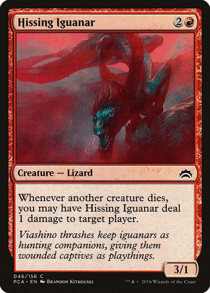 Hissing Iguanar [Planechase Anthology] 46