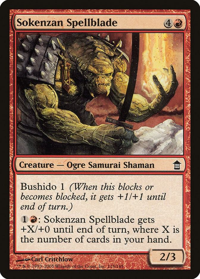 Sokenzan Spellblade [Saviors of Kamigawa] 115