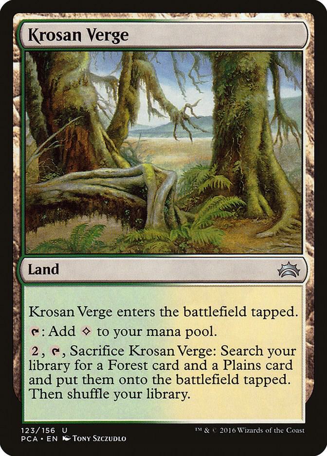 Krosan Verge [Planechase Anthology] 123