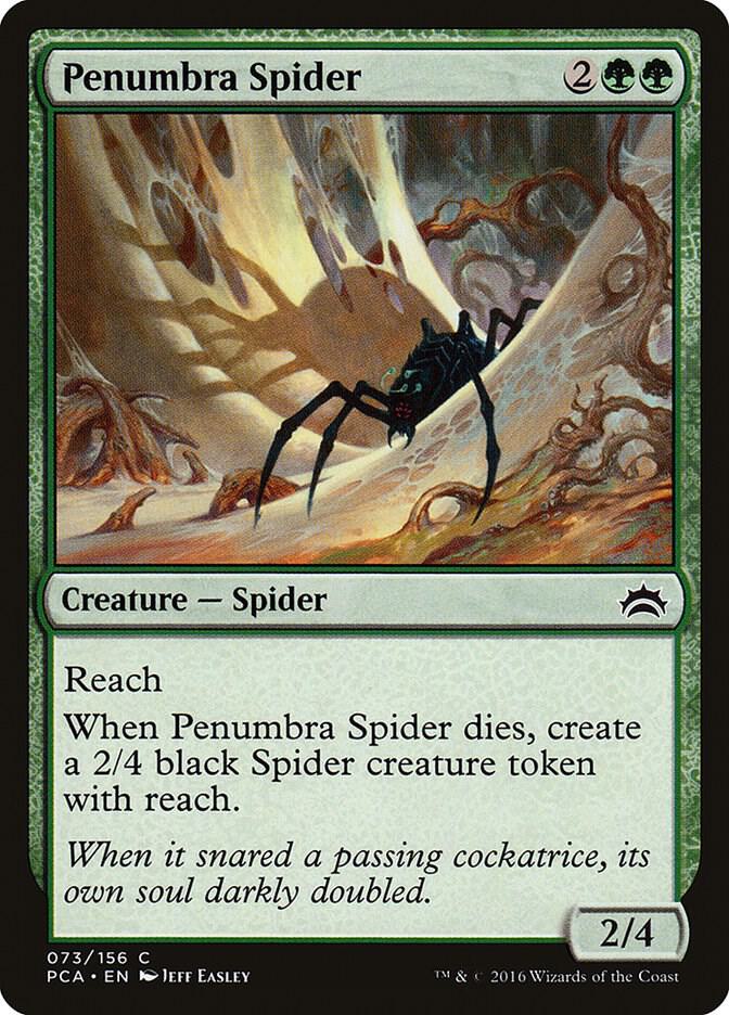 Penumbra Spider [Planechase Anthology] 73