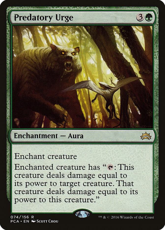 Predatory Urge [Planechase Anthology] 74