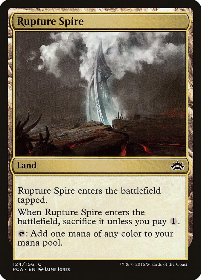 Rupture Spire [Planechase Anthology] 124