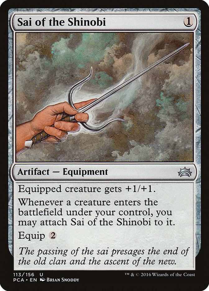 Sai of the Shinobi [Planechase Anthology] 113