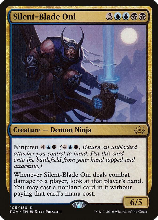 Silent-Blade Oni [Planechase Anthology] 105