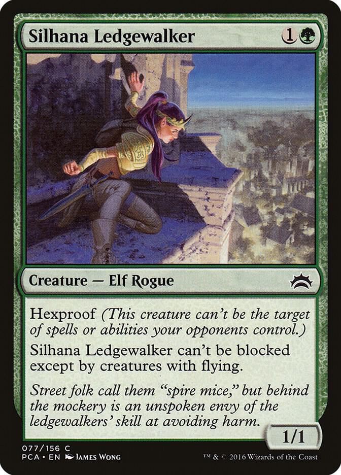 Silhana Ledgewalker [Planechase Anthology] 77