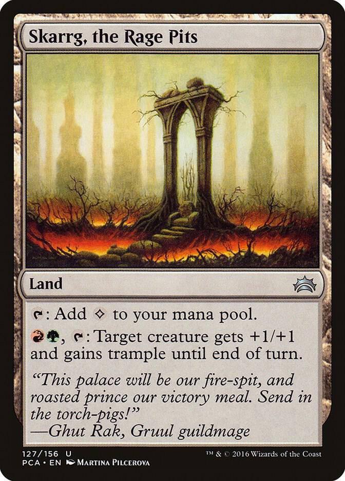 Skarrg, the Rage Pits [Planechase Anthology] 127