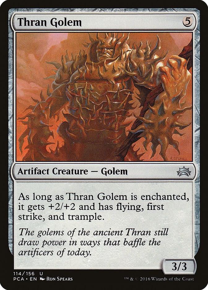 Thran Golem [Planechase Anthology] 114