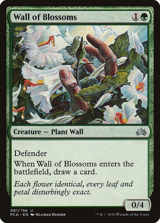 Wall of Blossoms [Planechase Anthology] 81