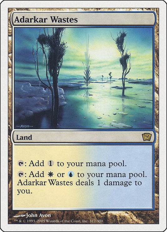 Adarkar Wastes [9th Edition] 317