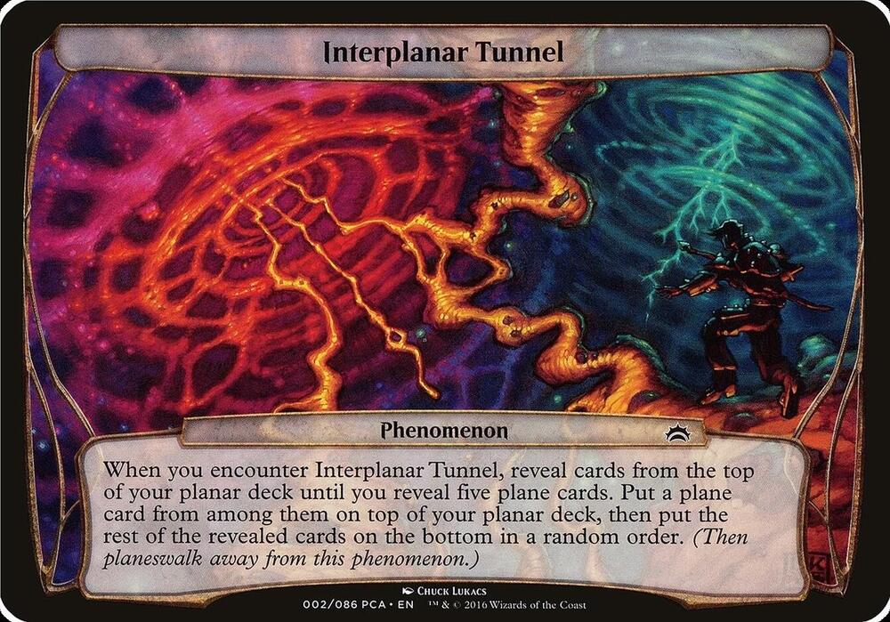 Interplanar Tunnel (Planechase Anthology) [Oversize Cards] 2