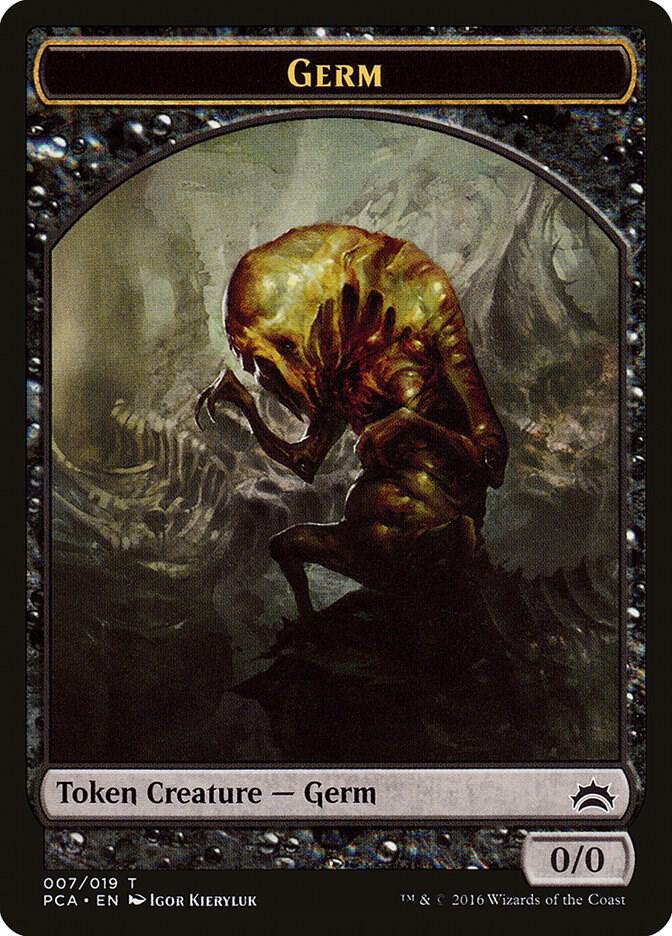 Germ // Goblin Double-Sided Token [Planechase Anthology] 7 // 11