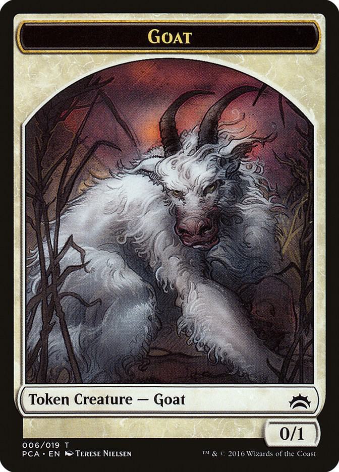 Goat // Insect Double-Sided Token [Planechase Anthology] 6 // 15