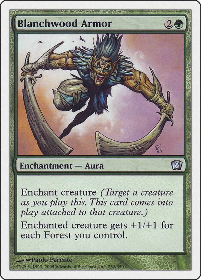 Blanchwood Armor [9th Edition] 232
