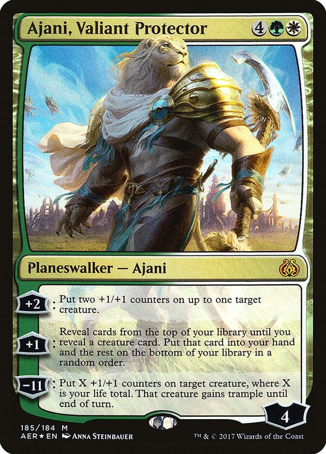 Ajani, Valiant Protector [Aether Revolt] 185