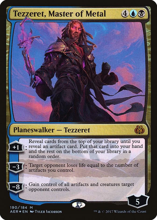 Tezzeret, Master of Metal [Aether Revolt] 190