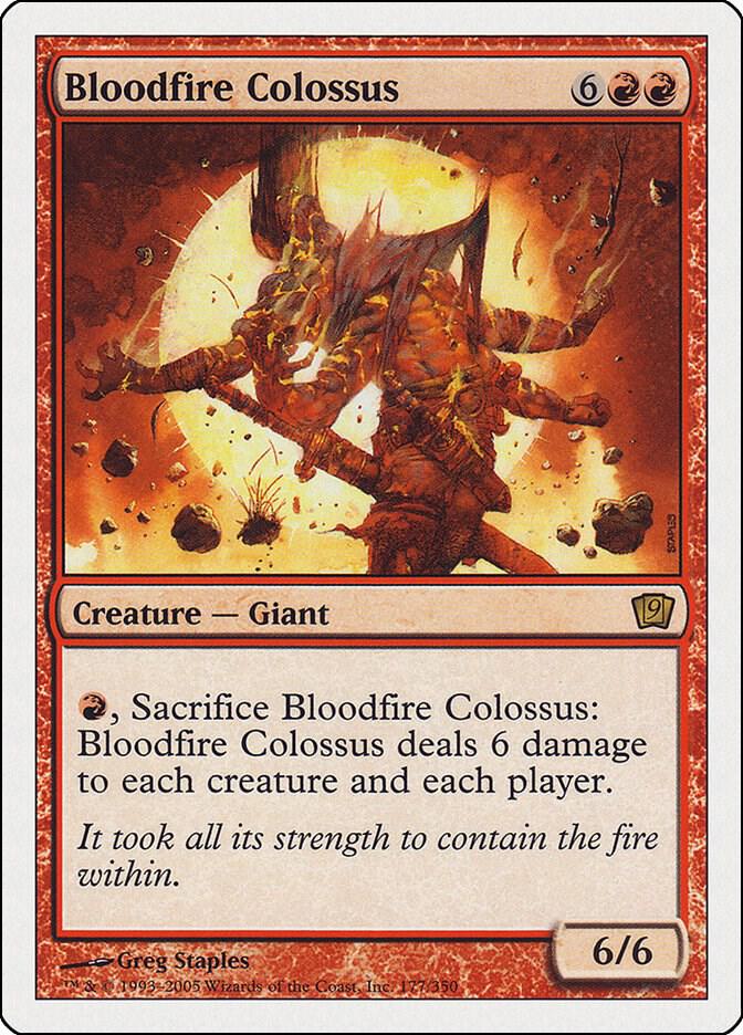 Bloodfire Colossus [9th Edition] 177