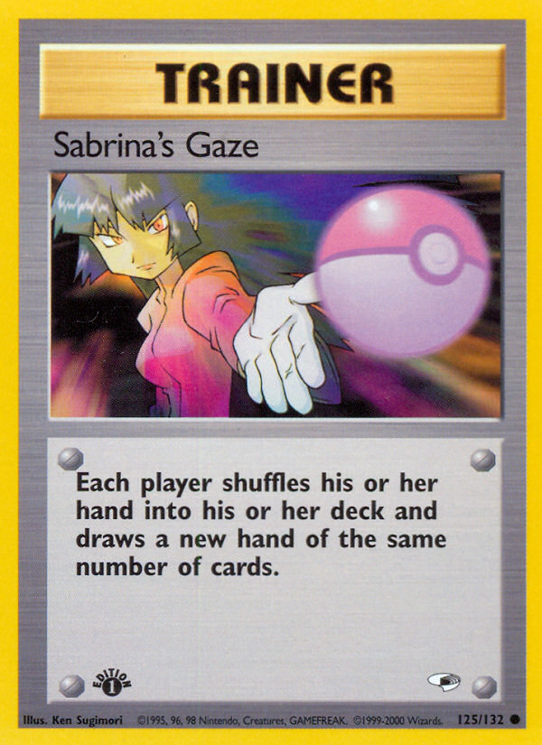 Sabrina's Gaze - 125/132 Gym Heroes