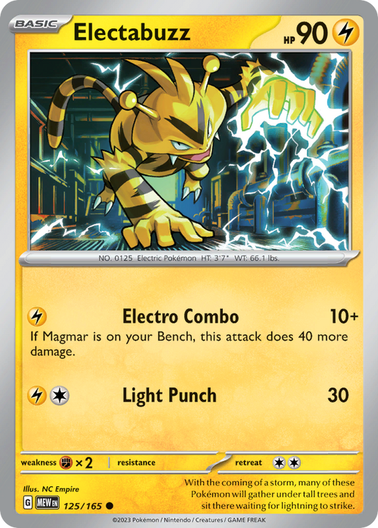 Electabuzz - 125/165 151