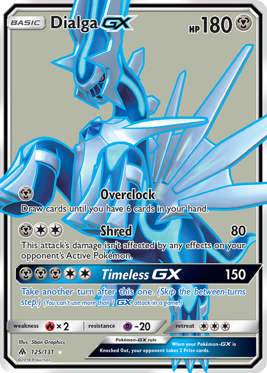 Dialga-GX - 125/131 Forbidden Light