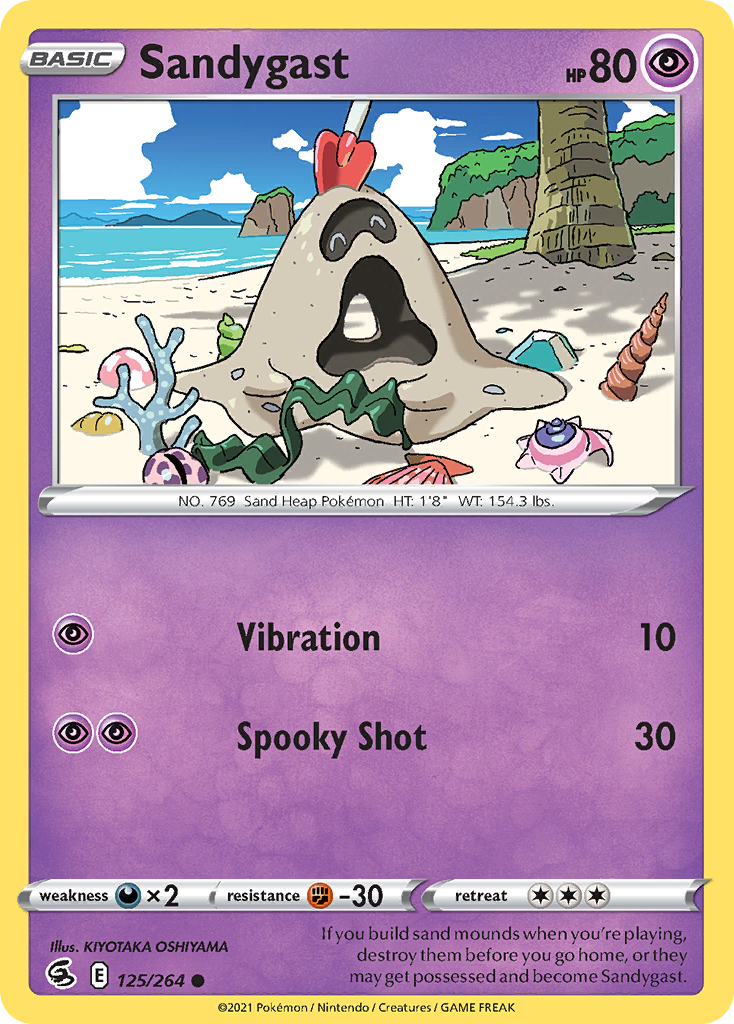 Sandygast - 125/264 Fusion Strike