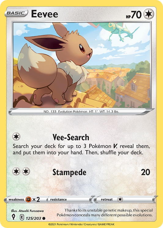 Eevee - 125/203 Evolving Skies