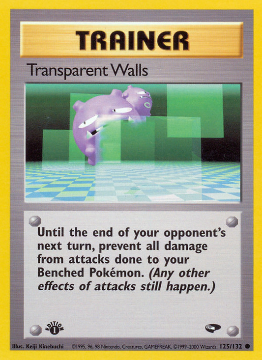 Transparent Walls - 125/132 Gym Challenge