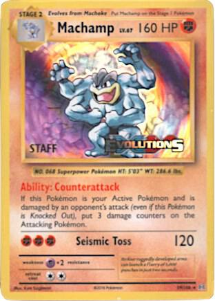 Machamp - 59/108 (Prerelease) [Staff] [XY Promos] 59/108