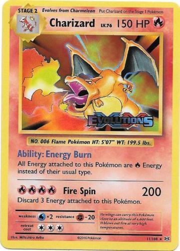 Charizard (XY Evolutions Prerelease) [XY Promos] 11/108